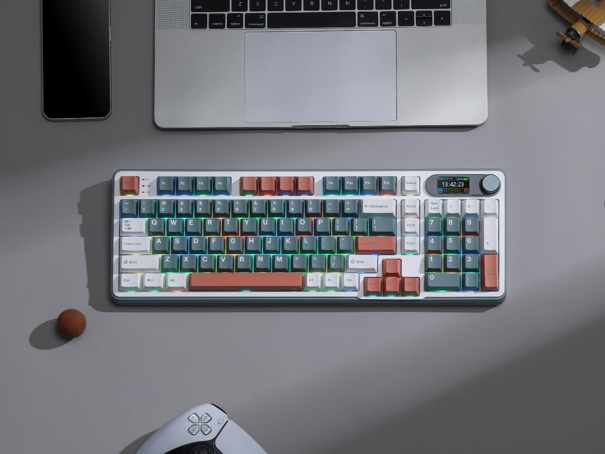 Creamy Echo Wireless Keyboard