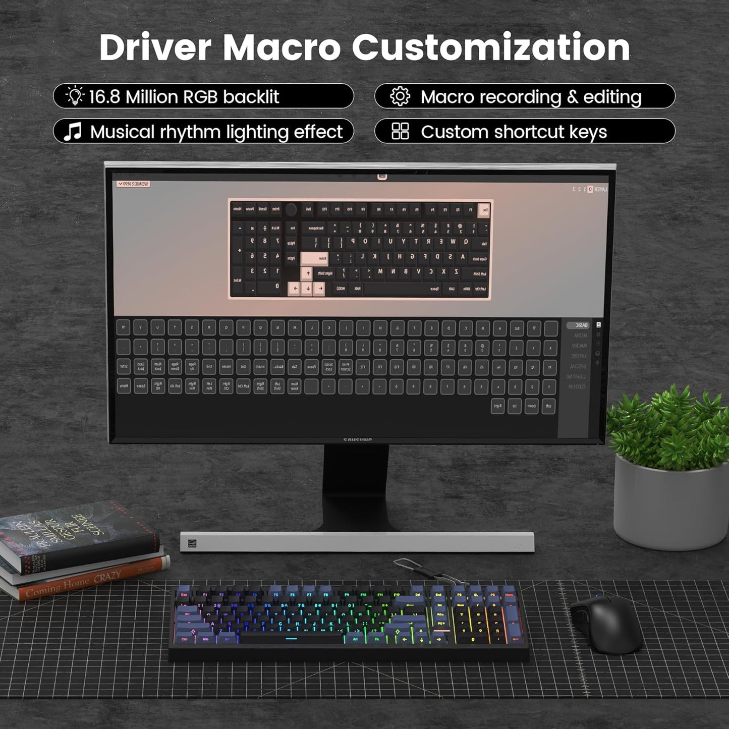 Creamy Thock Wireless Mechanical Keyboard