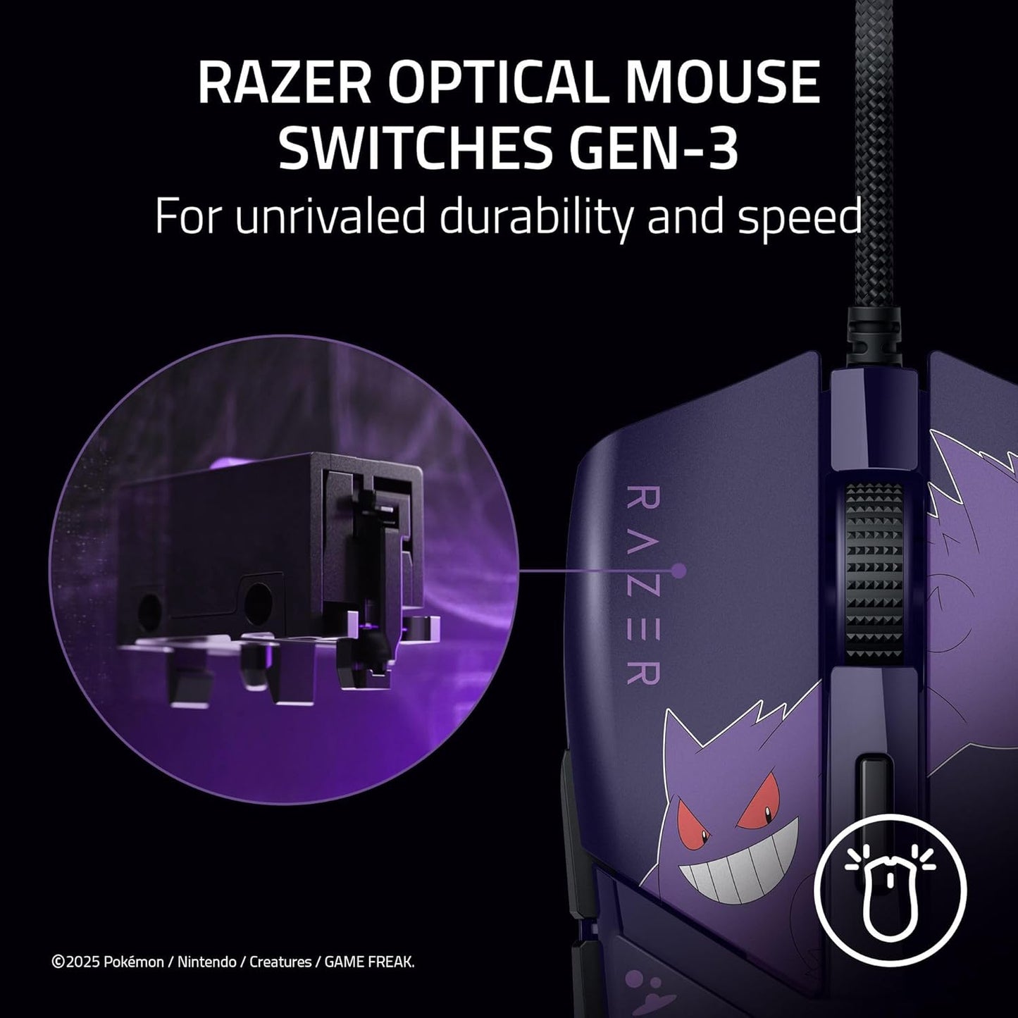 Cobra Gengar Gaming Mouse