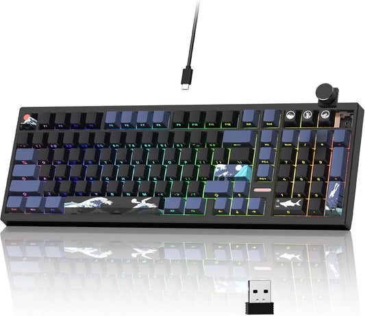 Creamy Thock Wireless Mechanical Keyboard